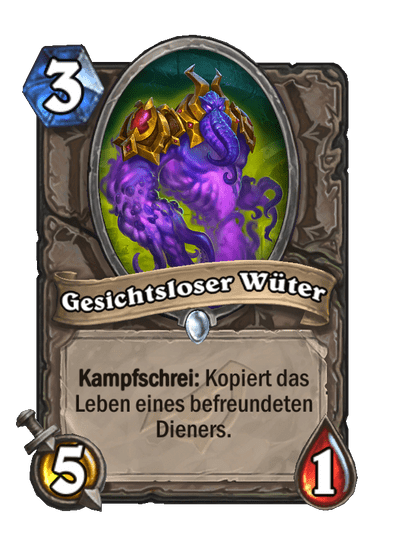 Gesichtsloser Wüter