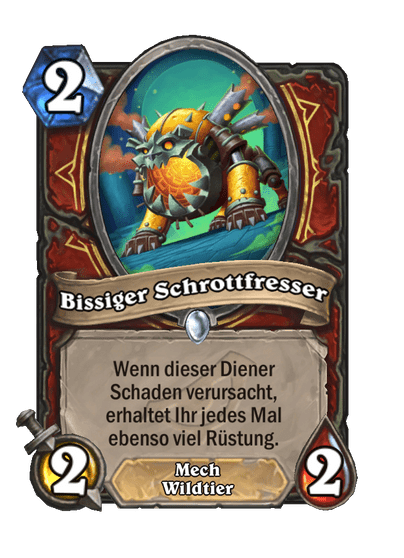 Bissiger Schrottfresser