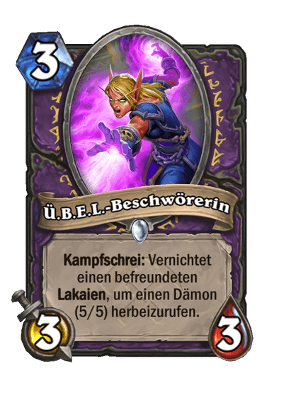 Ü.B.E.L.-Beschwörerin