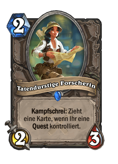 Tatendurstige Forscherin