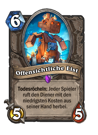 Offensichtliche List