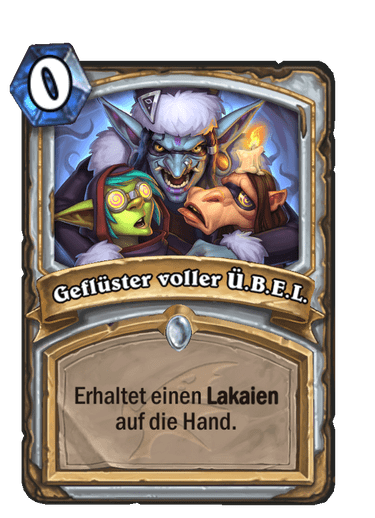 Geflüster voller Ü.B.E.L.