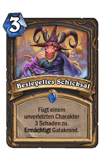 Besiegeltes Schicksal