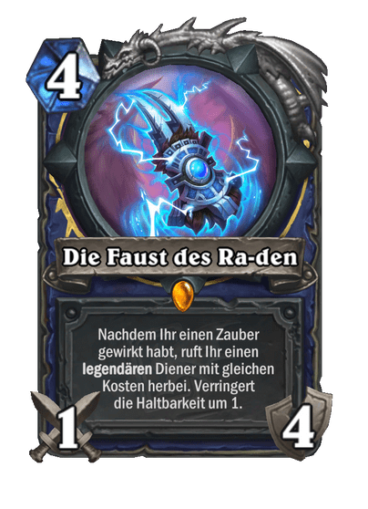 Die Faust des Ra-den