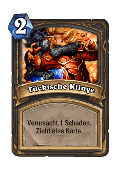 Tückische Klinge (Archiv)