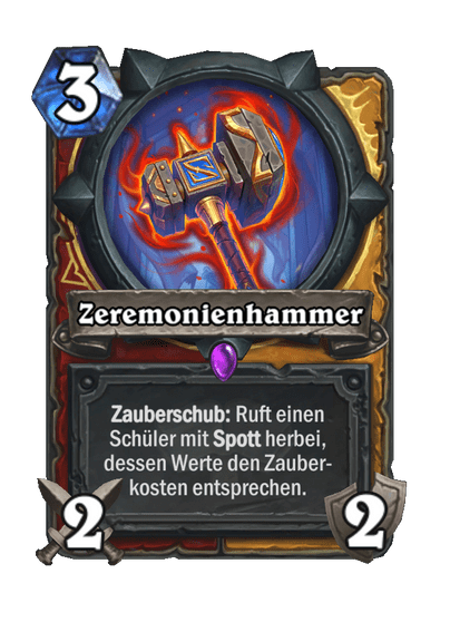 Zeremonienhammer