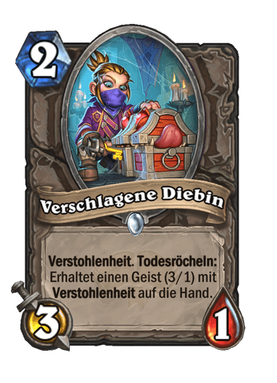 Verschlagene Diebin