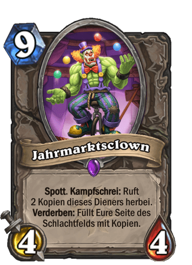 Jahrmarktsclown