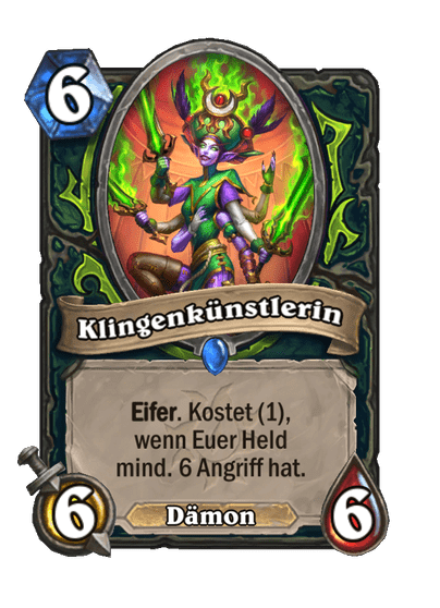 Klingenkünstlerin