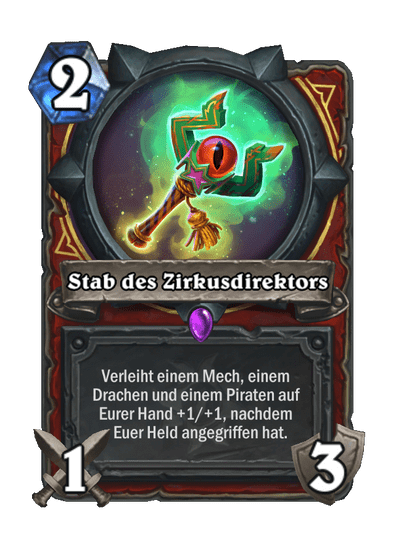 Stab des Zirkusdirektors
