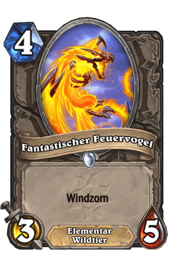 Fantastischer Feuervogel