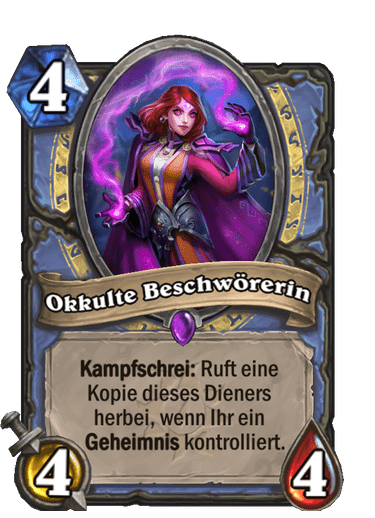 Okkulte Beschwörerin