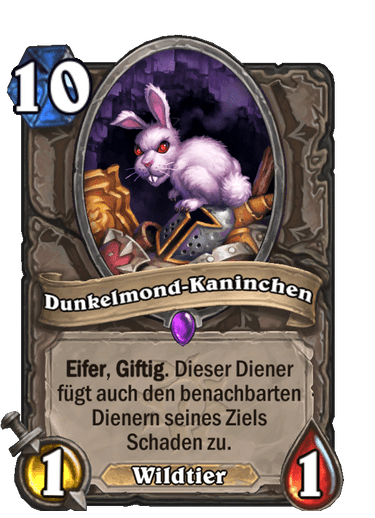 Dunkelmond-Kaninchen