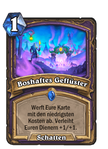 Boshaftes Geflüster