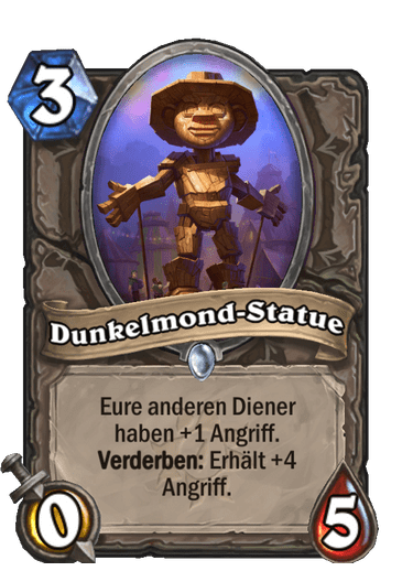 Dunkelmond-Statue