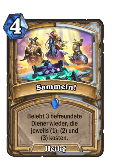 Sammeln!