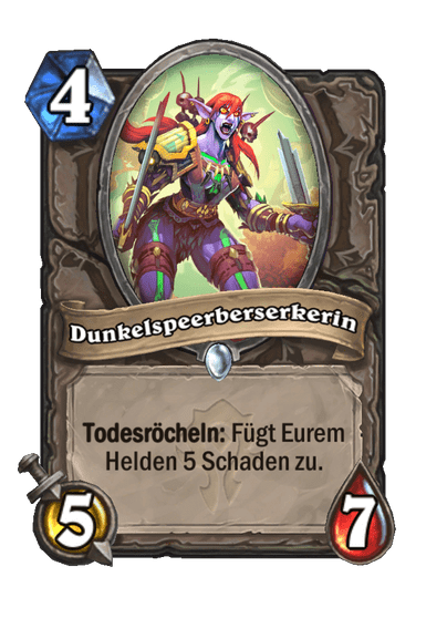 Dunkelspeerberserkerin
