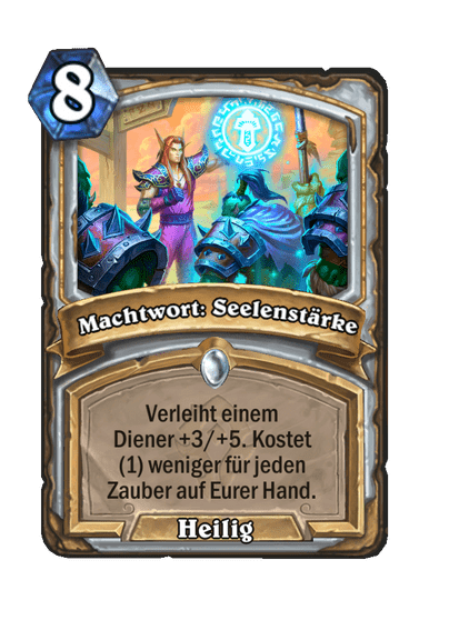 Machtwort: Seelenstärke