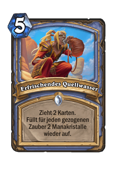 Erfrischendes Quellwasser