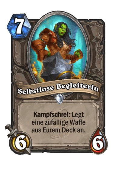 Selbstlose Begleiterin