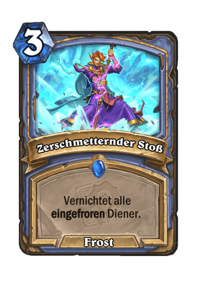 Zerschmetternder Stoß