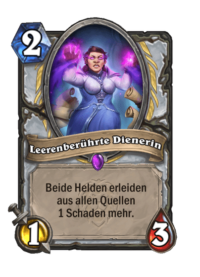 Leerenberührte Dienerin