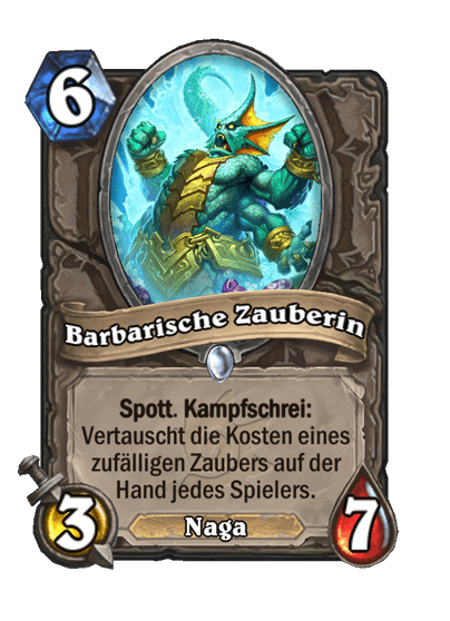 Barbarische Zauberin