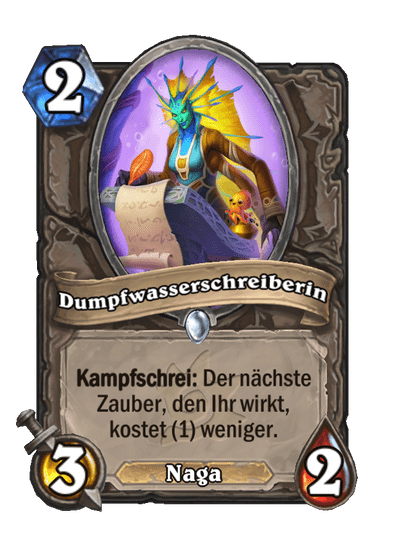 Dumpfwasserschreiberin