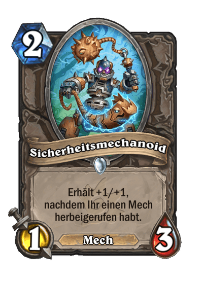 Sicherheitsmechanoid