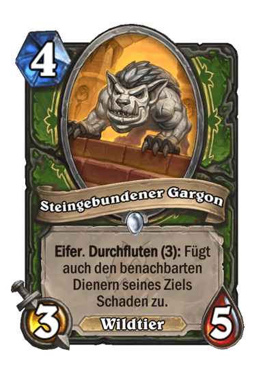 Steingebundener Gargon