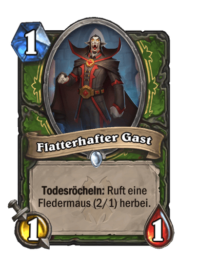 Flatterhafter Gast