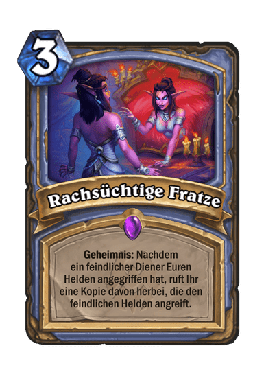 Rachsüchtige Fratze