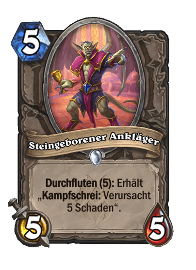 Steingeborener Ankläger