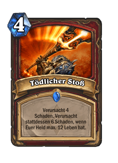Tödlicher Stoß (Archiv)