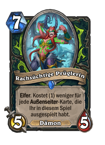 Rachsüchtige Prüglerin
