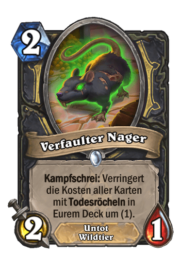 Verfaulter Nager