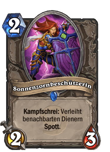 Sonnenzornbeschützerin (Archiv)