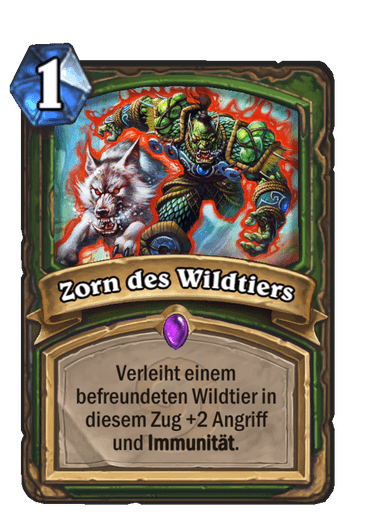 Zorn des Wildtiers (Archiv)
