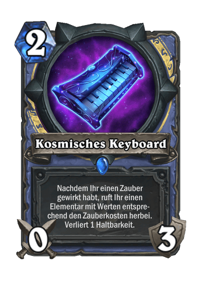 Kosmisches Keyboard