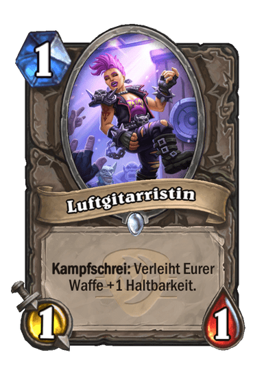 Luftgitarristin