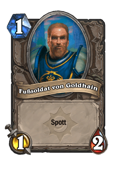 Fußsoldat von Goldhain (Archiv)