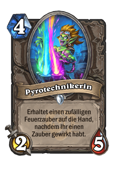 Pyrotechnikerin