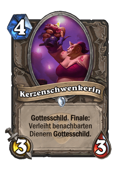 Kerzenschwenkerin