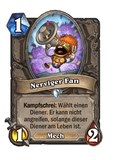 Nerviger Fan