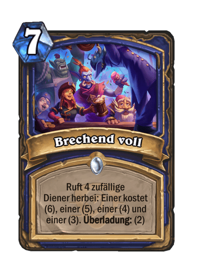 Brechend voll