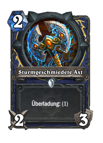 Sturmgeschmiedete Axt (Archiv)