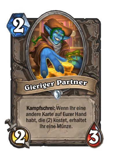 Gieriger Partner