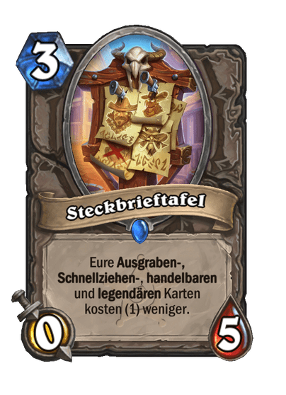 Steckbrieftafel