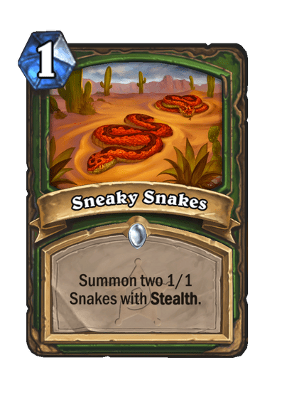 Sneaky Snakes