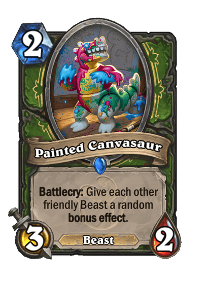 Painted Canvasaur